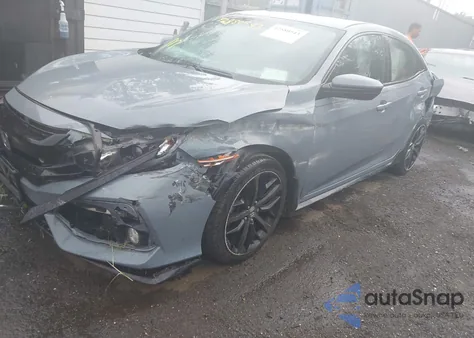 2021 Honda Civic Sport from USA, damaged, VIN SHHFK7H45MU417379